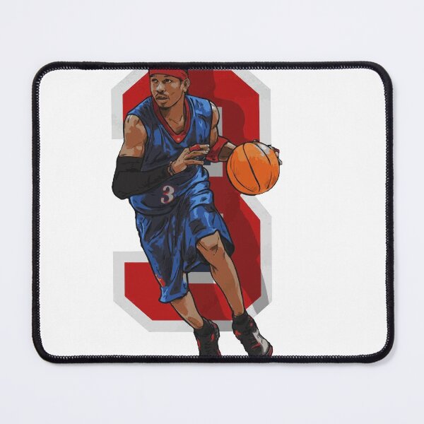 Item preview, Allen Iverson Philadelphia Basketball designed and sold by IrisWheatia.