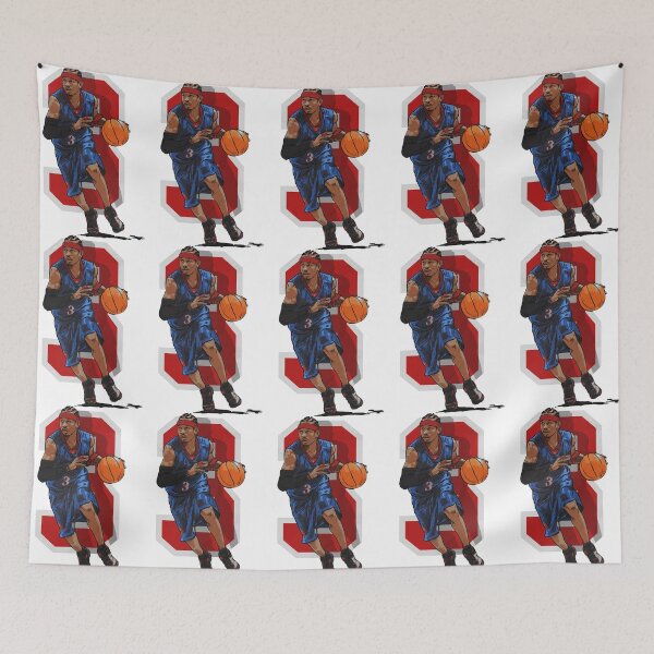 Item preview, Allen Iverson Philadelphia Basketball designed and sold by IrisWheatia.