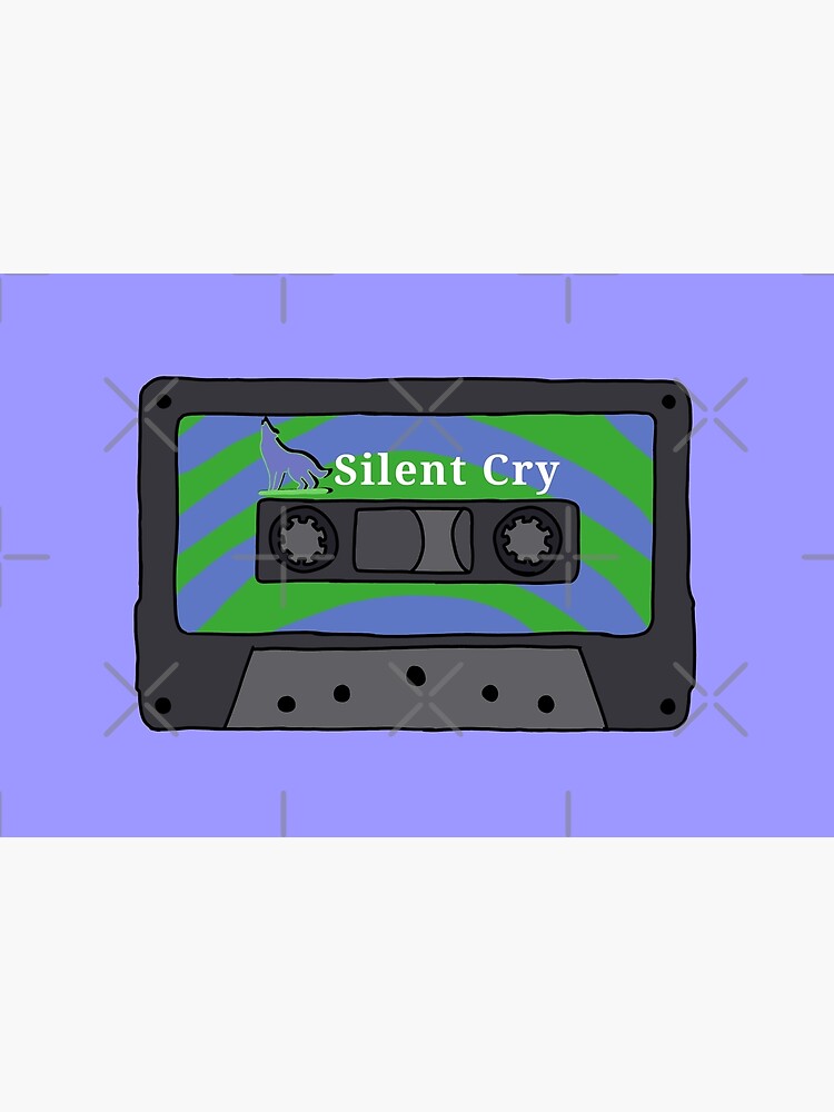 "STRAY KIDS (silent cry) Cute Retro Cassette Tape" Poster by