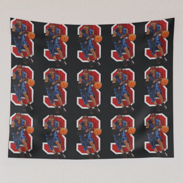 Item preview,  Allen Iverson Philadelphia Basketball designed and sold by IrisWheatia.