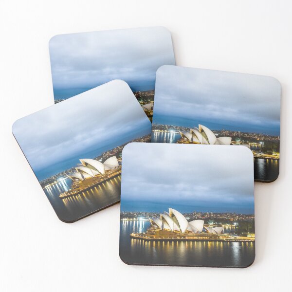 Item preview, Sydney Opera House Reflections Sydney Harbour night, Australia designed and sold by Jaydee001.
