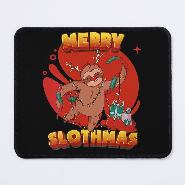 Item preview, Merry Slothmas Merry Xmas Chistmas designed and sold by theresamorelli.
