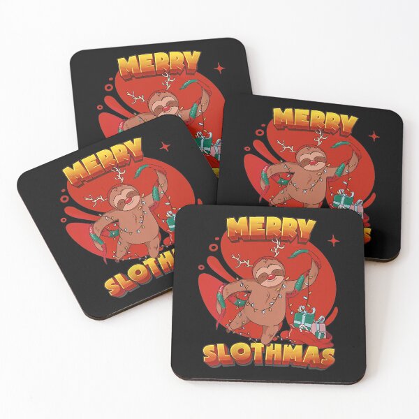 Item preview, Merry Slothmas Merry Xmas Chistmas designed and sold by theresamorelli.