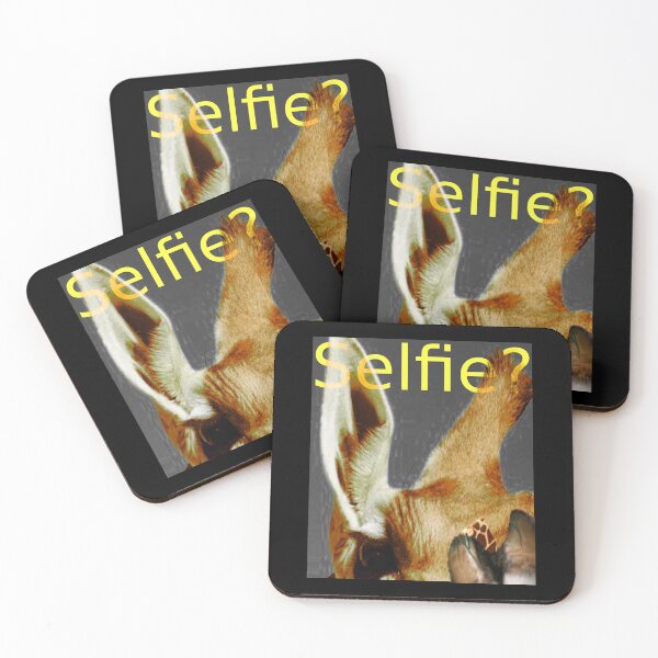 Item preview, Giraffe taking a selfie designed and sold by CottagePop.