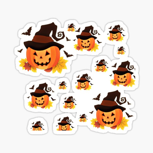 "Happy Halloween costumes" Sticker for Sale by Sweetradhia Redbubble
