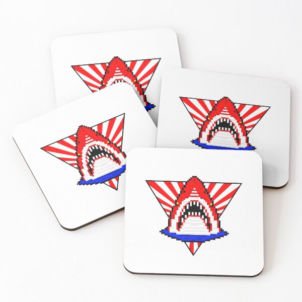 Item preview, Pixel Shark Red designed and sold by ededed21.
