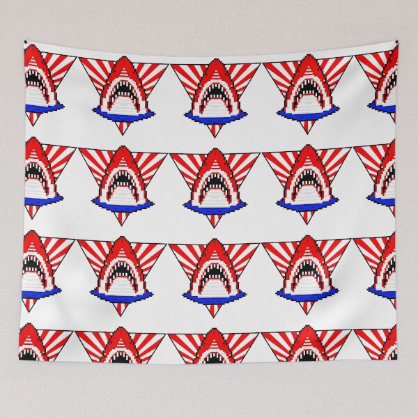 Item preview, Pixel Shark Red designed and sold by ededed21.