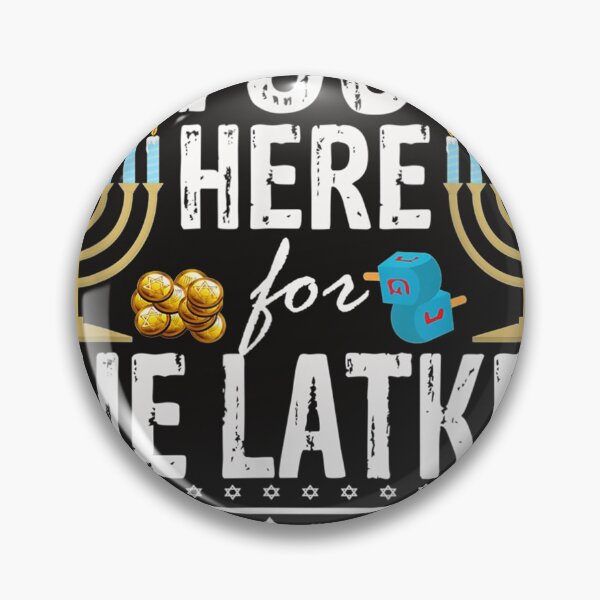 Item preview, I'm Just Here for the Latkes Jewish Gift designed and sold by Vonfy.