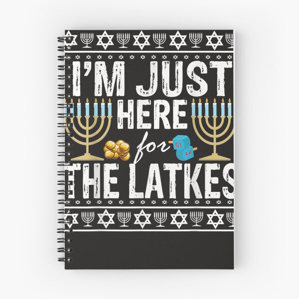 Item preview, I'm Just Here for the Latkes Jewish Gift designed and sold by Vonfy.