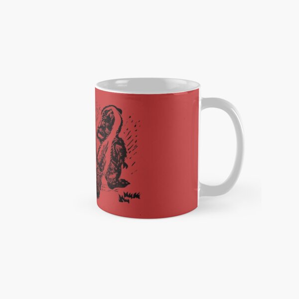 Aperçu de l'œuvre Prout Prout les Fachos - Mouffette Antifa créée et vendue par Loki Propagandart.