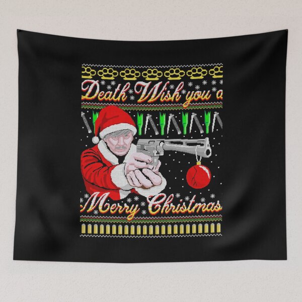 Item preview, Retro Vintage Death Wish You A Merry Christmas Gift For Everyone designed and sold by MarcellusDikens.