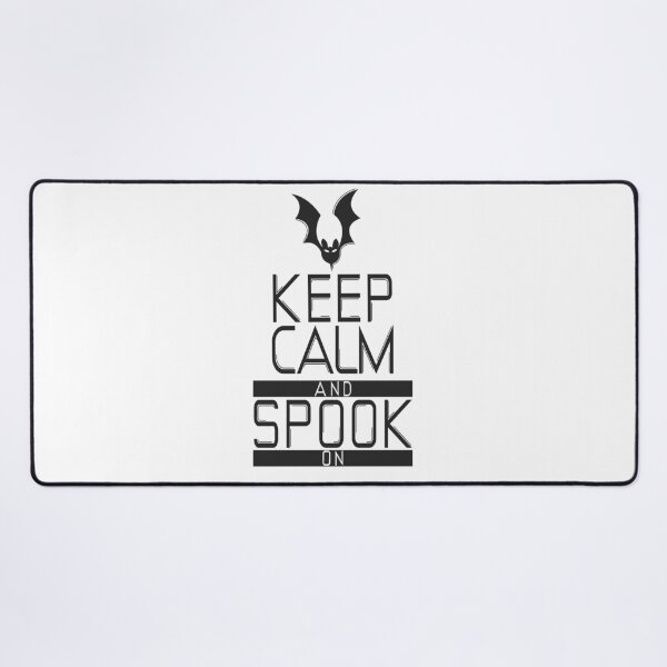 Item preview, Keep Calm And Spook On, Black Design designed and sold by OB-Store.