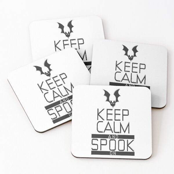 Item preview, Keep Calm And Spook On, Black Design designed and sold by OB-Store.