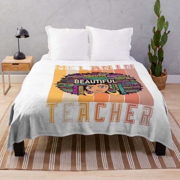 Item preview, MELANIN TEACHER designed and sold by RetroPlaceee.