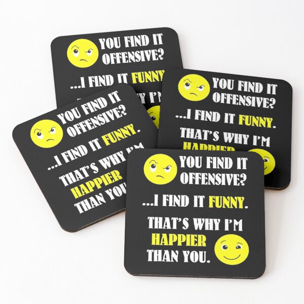 Item preview, You Find It Offensive I Find It Funny designed and sold by Anim90.
