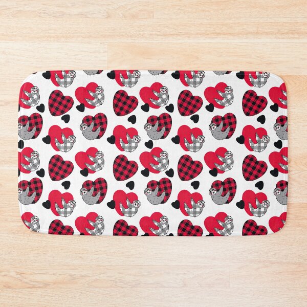Item preview, Buffalo Plaid with Cute Sloth,Buffalo plaid Christmas Pattern Red Buffalo Plaid, Buffalo Plaid Pattern, Buffalo, Plaid Sloth designed and sold by graphic-genie.