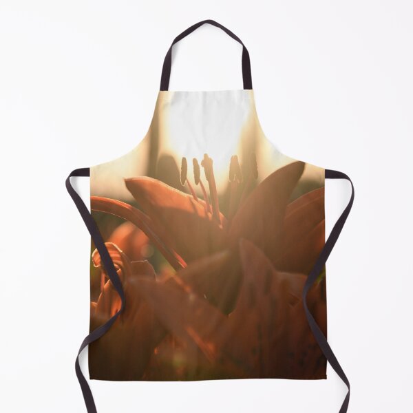 Item preview, Orange Lilies under the Setting Sun designed and sold by denis-romanov.