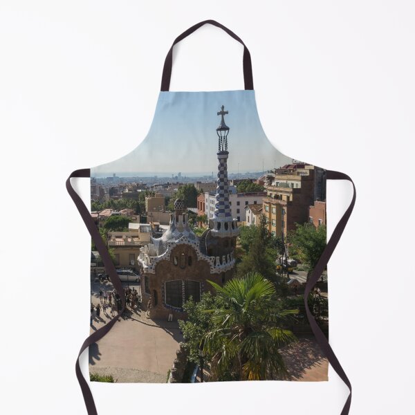 Item preview, Famous Barcelona Vista from Antoni Gaudis Park Guell designed and sold by Georgia Mizuleva.