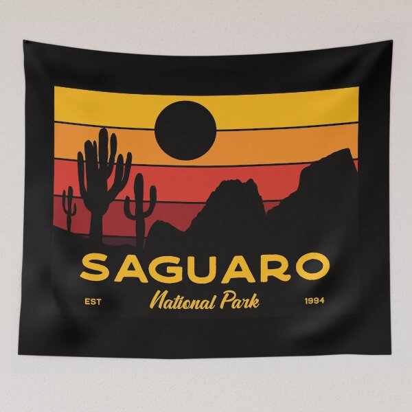 Item preview, Saguaro National Park Skyline 02 designed and sold by JordanHolmes.