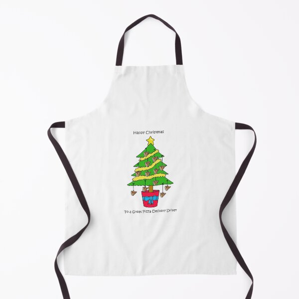 Item preview, Happy Christmas to Pizza Delivery Driver Decorated Tree designed and sold by KateTaylor.