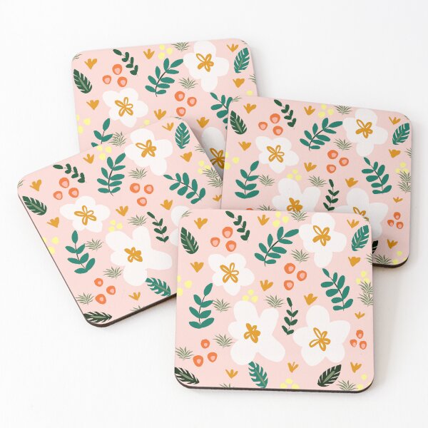Item preview, Floral forest pastel pattern  designed and sold by smrithi2936.