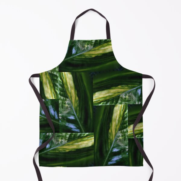 Item preview, Organic Green Nature Abstract Collage Pattern with Premium and High Class Look designed and sold by Wiggly Lines.