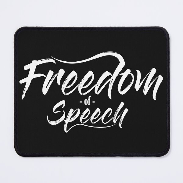 Item preview, FREEDOM of SPECCH designed and sold by Dyrarts.