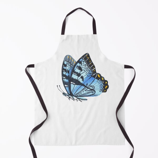 Item preview, Blue butterfly. Watercolor sticker. designed and sold by Trilisti.
