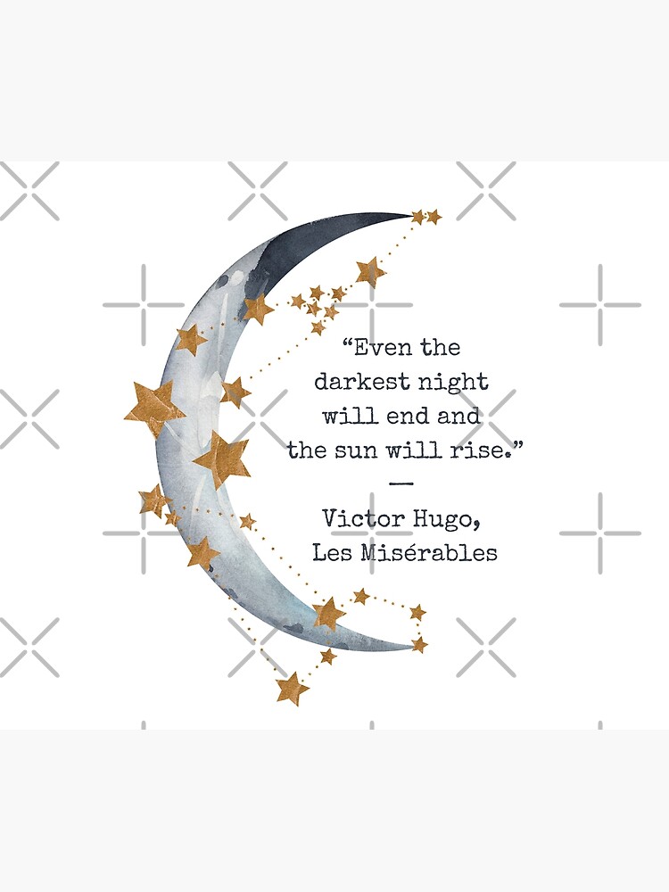 Thumbnail 3 of 3, Tapestry, Even the darkest night will end and the sun will rise.“ — Les Misérables designed and sold by Dollfacedesign.