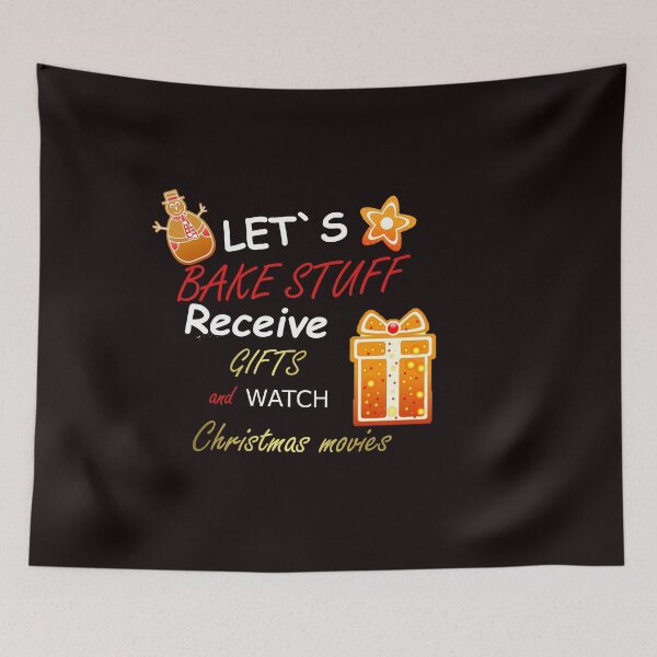 Item preview, Lets bake staff receive gifts, and watch Christmas movies designed and sold by FarzT.
