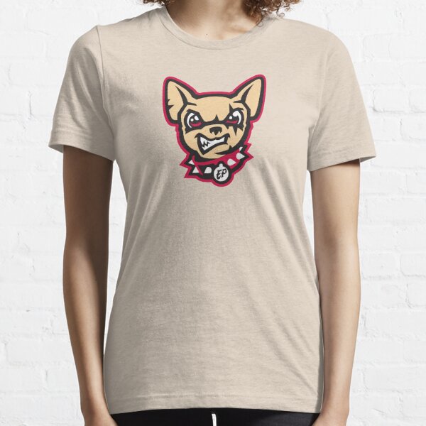 Retro Brand Women's EL Paso Chihuahuas Streaky Tri-Blend T-Shirt