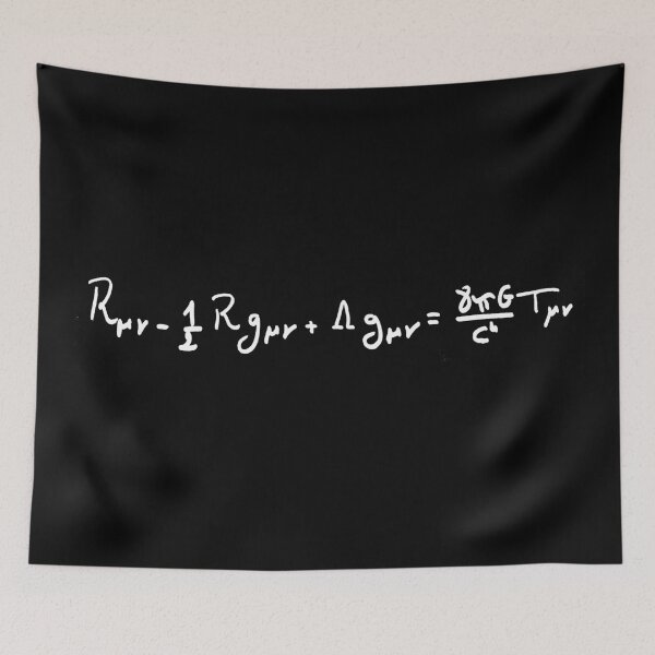 Item preview, Einstein field equation of general relativity handwritten dark version designed and sold by NoetherSym.