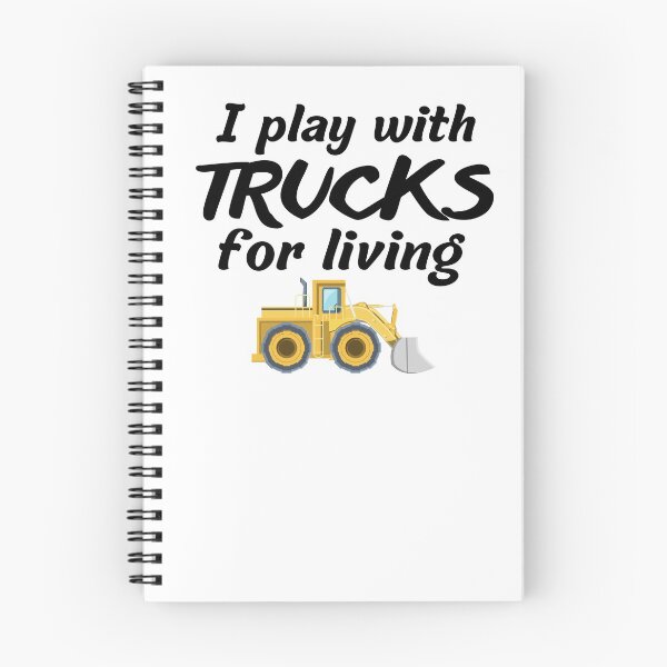 Item preview, I play with trucks for living designed and sold by Smileycreation.
