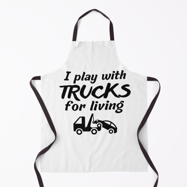 Item preview, I play with trucks for living designed and sold by Smileycreation.
