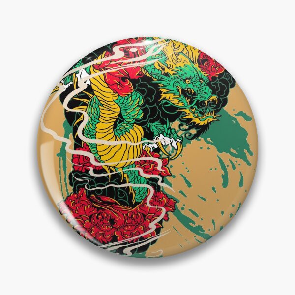 Item preview, Japanese dragon designed and sold by PODapparel.