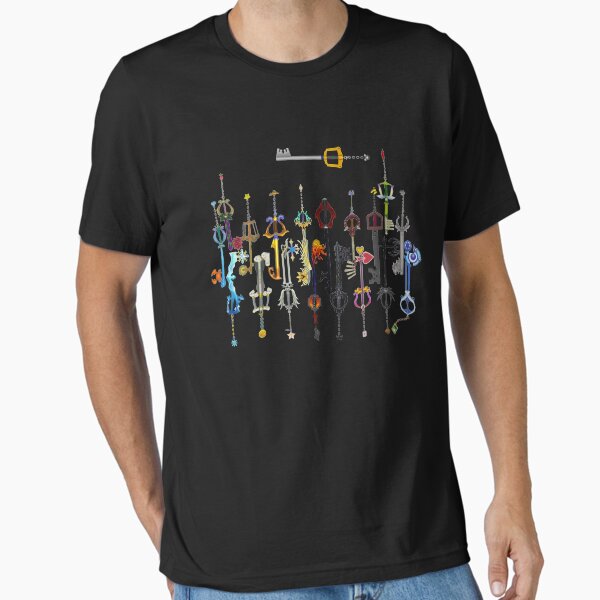 Vista previa del artículo con la obra «Llaveros de Kingdom Hearts», diseñado y vendido por SteveG2007.