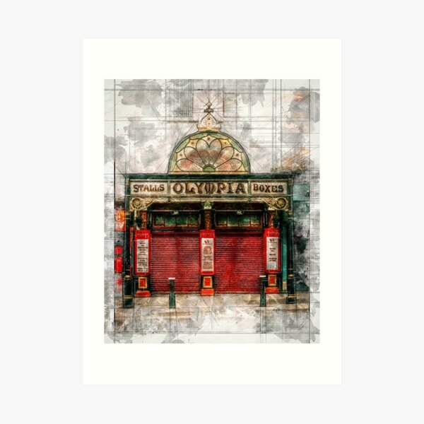 The Olympia Theatre - Dublin Art Print