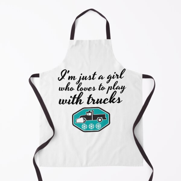 Item preview, I'm just a girl who loves to play with trucks designed and sold by Smileycreation.