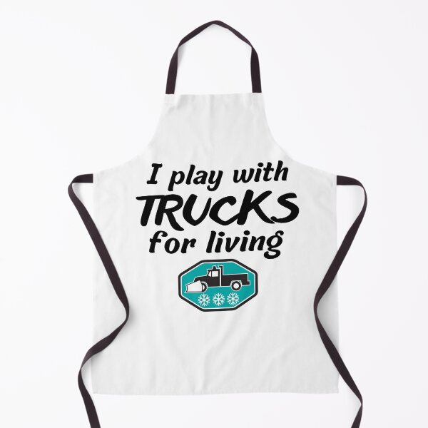 Item preview, I play with trucks for living designed and sold by Smileycreation.