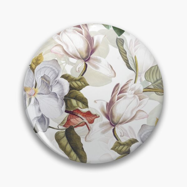 Item preview, Vintage White Magnolia Botanical Garden Nightgarden designed and sold by UtArt.
