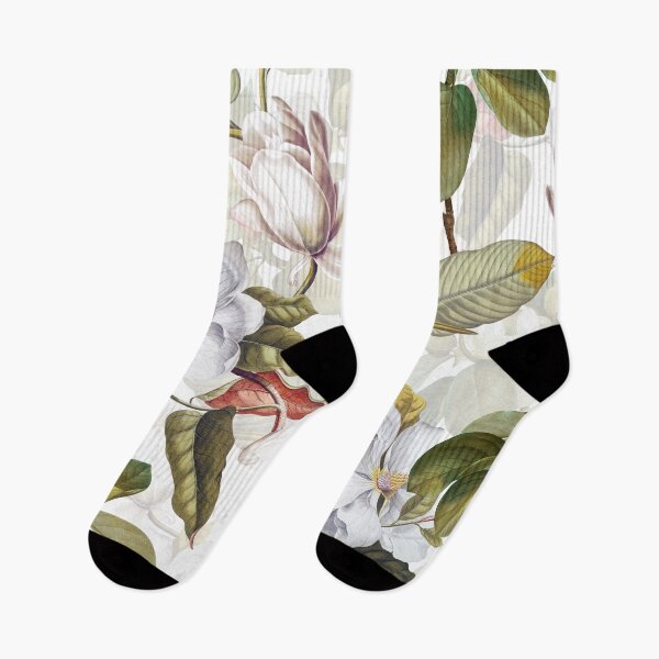 Item preview, Vintage White Magnolia Botanical Garden Nightgarden designed and sold by UtArt.