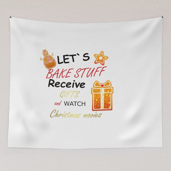 Item preview, Lets bake stuff receive gifts and watch Christmas movies 2 designed and sold by FarzT.