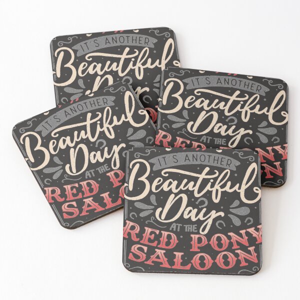 Item preview, It&x27;s another beautiful day at the red pony saloon and continual soiree designed and sold by Baureent8.