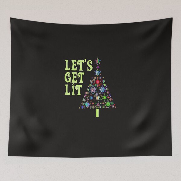 Item preview, Let's Get Lit Shirt Adult Funny Christmas s Copy designed and sold by Vonfy.