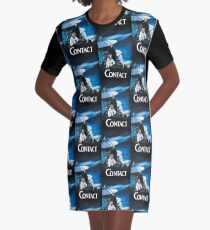 Katya Contact Movie print Graphic T-Shirt Dress