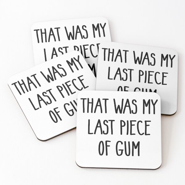 Item preview, White Lie Party That Was My Last Piece Of Gum designed and sold by Baboki.