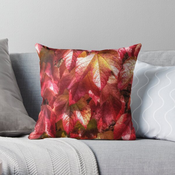 Autumn Leaves Throw Pillow