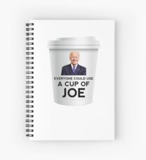 Cuaderno de espiral Gracioso "Todos pueden usar una taza de Joe" Biden
