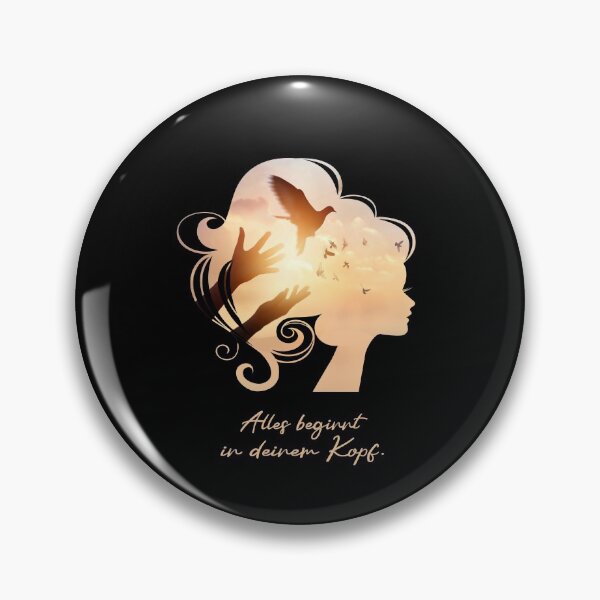 Item preview, Freedom - everything starts in your head. designed and sold by Shirt-Designs.