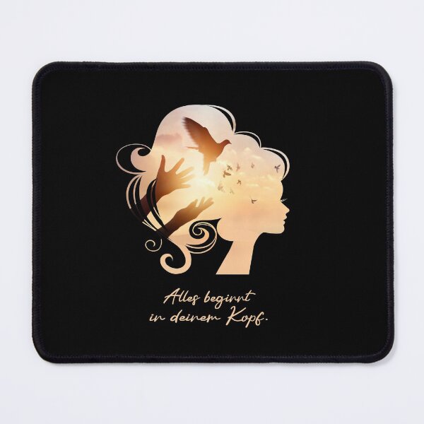 Item preview, Freedom - everything starts in your head. designed and sold by Shirt-Designs.